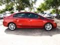 2007 Habanero Red Pearl Honda Civic Si Sedan  photo #2