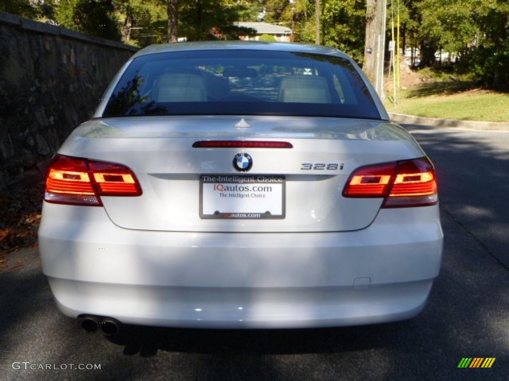 2008 3 Series 328i Convertible - Alpine White / Cream Beige photo #10