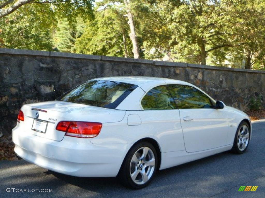 2008 3 Series 328i Convertible - Alpine White / Cream Beige photo #12