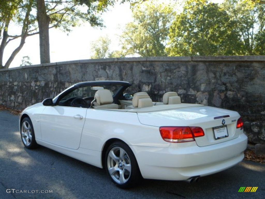 2008 3 Series 328i Convertible - Alpine White / Cream Beige photo #17