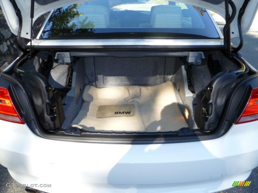 2008 3 Series 328i Convertible - Alpine White / Cream Beige photo #18