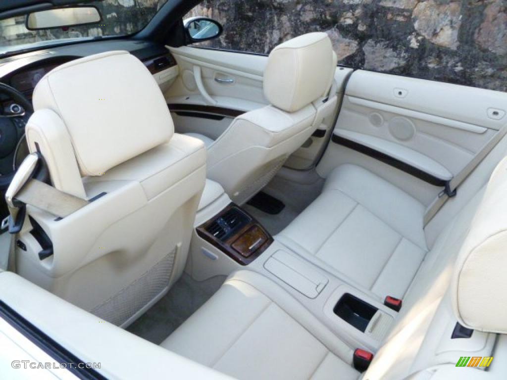 Cream Beige Interior 2008 BMW 3 Series 328i Convertible Photo #39048992