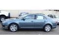 2011 Steel Blue Metallic Ford Fusion SE  photo #4