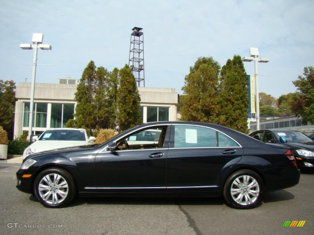 Majestic Black Metallic 2009 Mercedes-Benz S 550 4Matic Sedan Exterior Photo #39051092