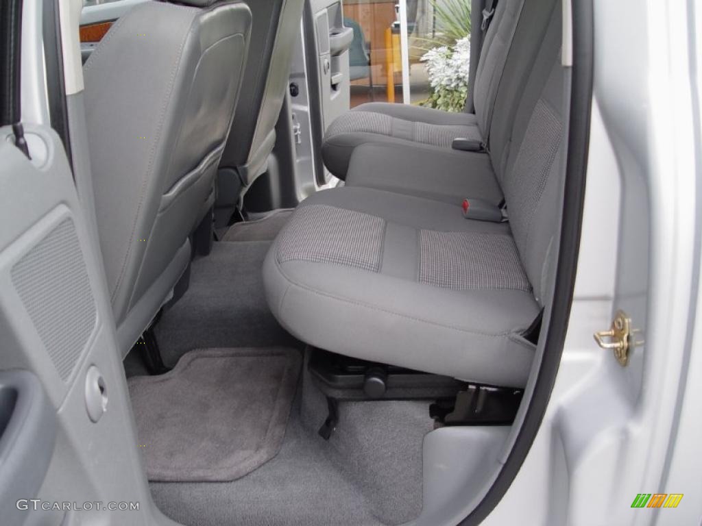 Medium Slate Gray Interior 2006 Dodge Ram 1500 SLT Quad Cab 4x4 Photo #39051560