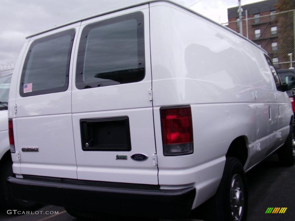 2010 E Series Van E250 XL Commericial - Oxford White / Medium Flint photo #1