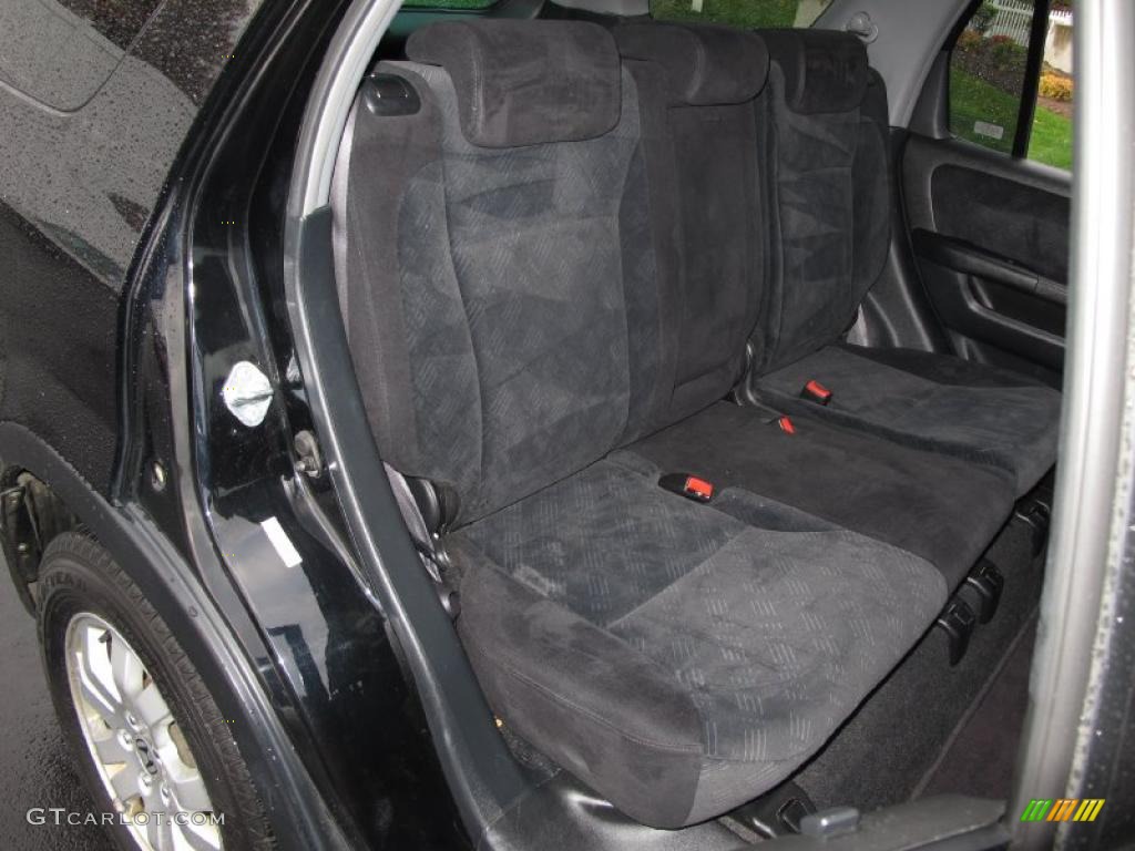 Black Interior 2006 Honda CR-V EX 4WD Photo #39052168