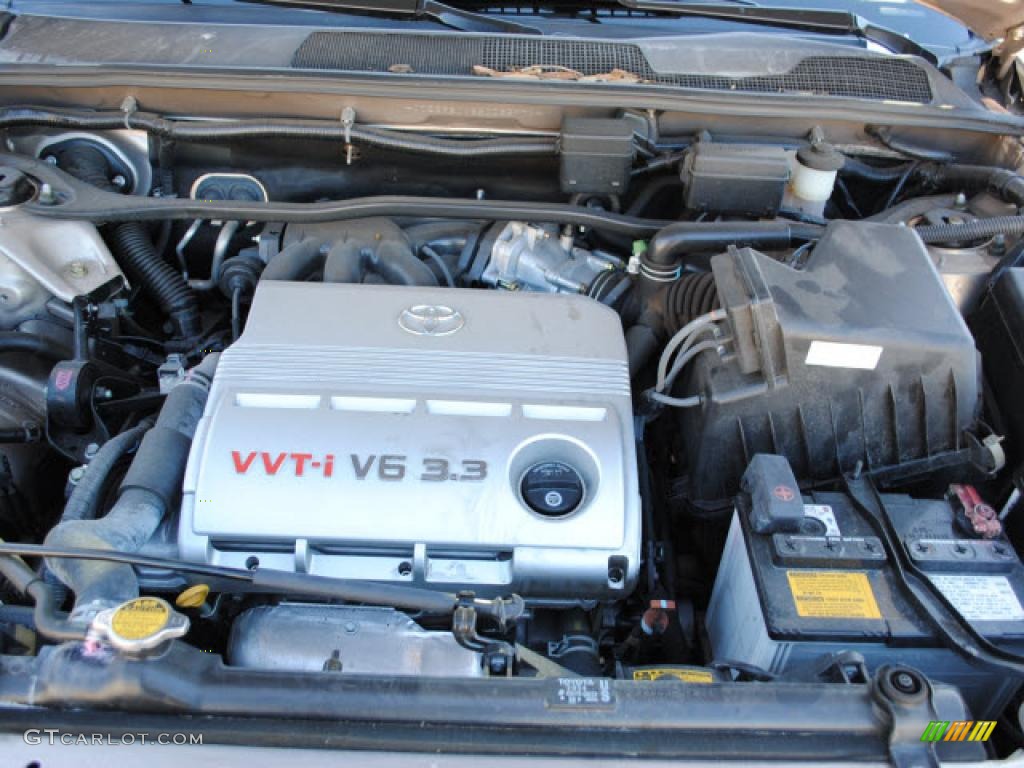 2005 Toyota Highlander V6 4WD 3.3 Liter DOHC 24-Valve VVT-i V6 Engine Photo #39052632