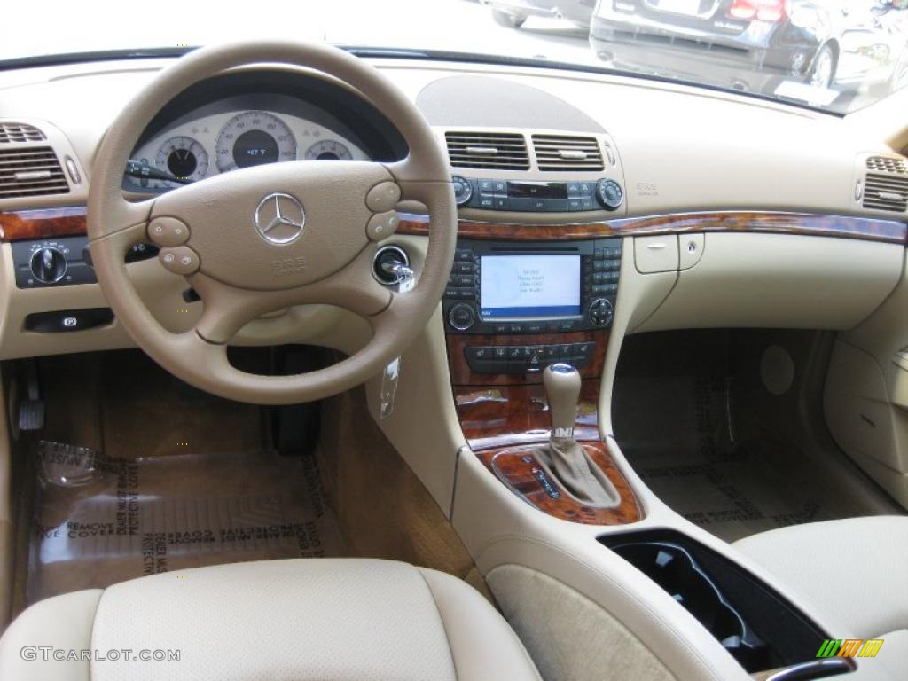 Cashmere Interior 2008 Mercedes-Benz E 350 Sedan Photo #39053044