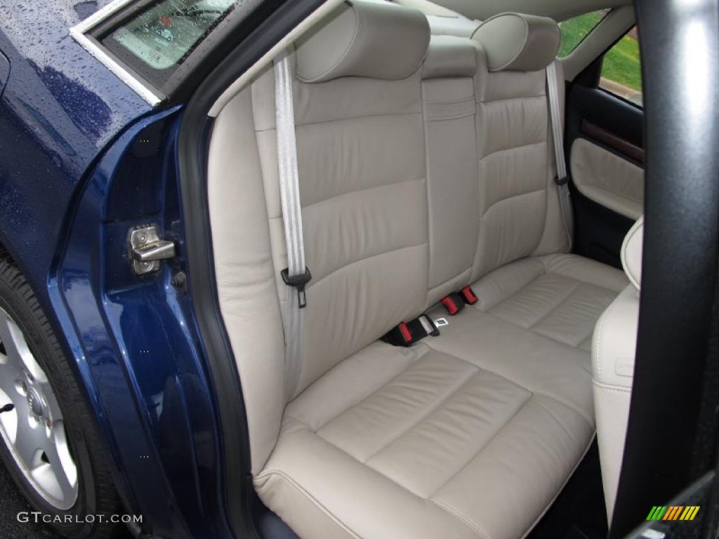 Ecru/Royal Blue Interior 2001 Audi A4 2.8 quattro Sedan Photo #39053236