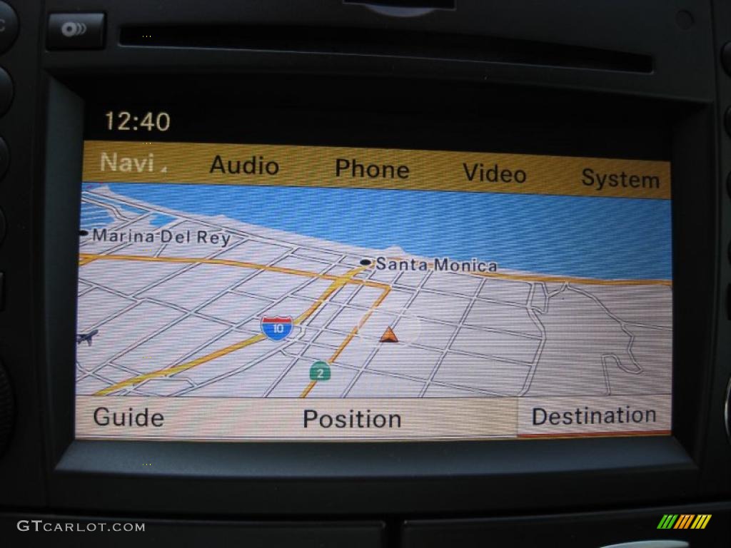 2009 Mercedes-Benz SL 550 Roadster Navigation Photo #39053996