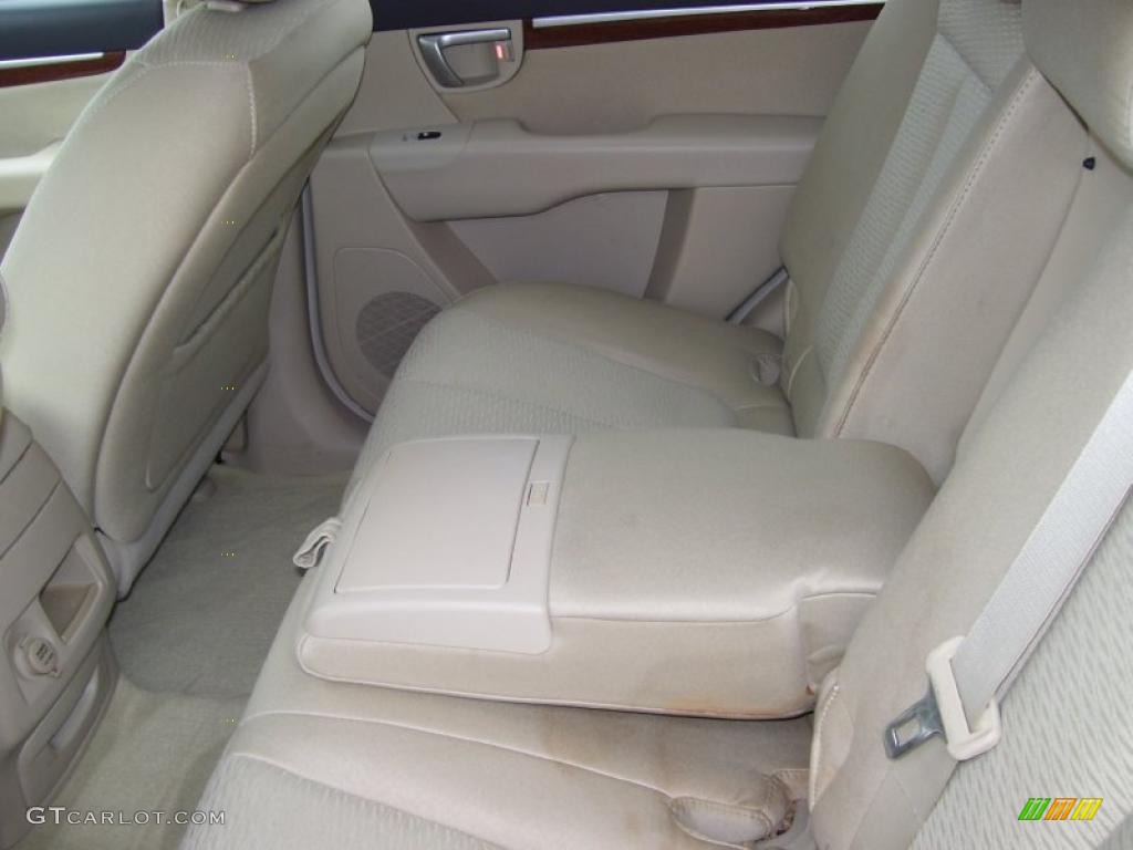 Beige Interior 2007 Hyundai Santa Fe GLS Photo #39054140