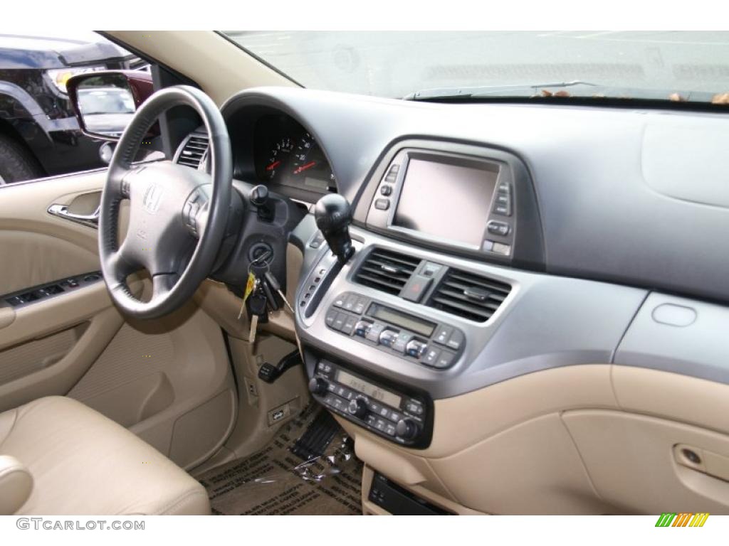 2008 Honda Odyssey EX-L Ivory Dashboard Photo #39054324