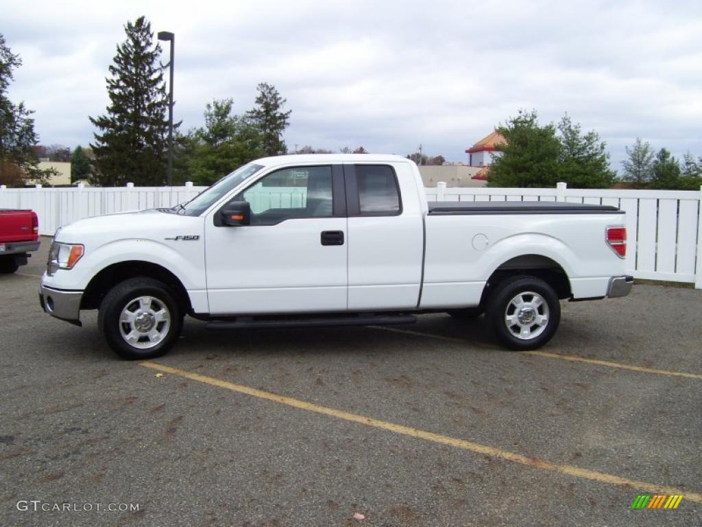 Oxford White 2009 Ford F150 XLT SuperCab Exterior Photo #39054376