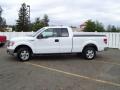 Oxford White 2009 Ford F150 XLT SuperCab Exterior