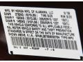 R529P: Dark Cherry Pearl 2008 Honda Odyssey EX-L Color Code