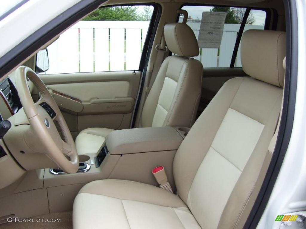 Camel Interior 2008 Ford Explorer Eddie Bauer 4x4 Photo #39055092