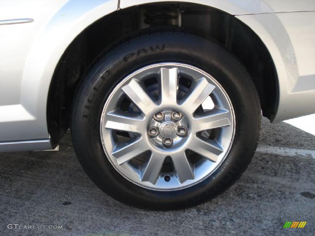 2004 Sebring Touring Platinum Series Sedan - Bright Silver Metallic / Dark Slate Gray photo #27