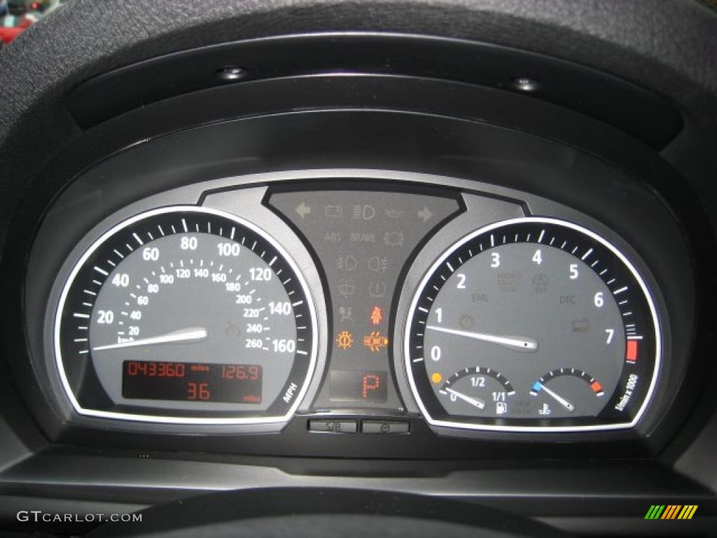 2008 BMW X3 3.0si Gauges Photo #39055796
