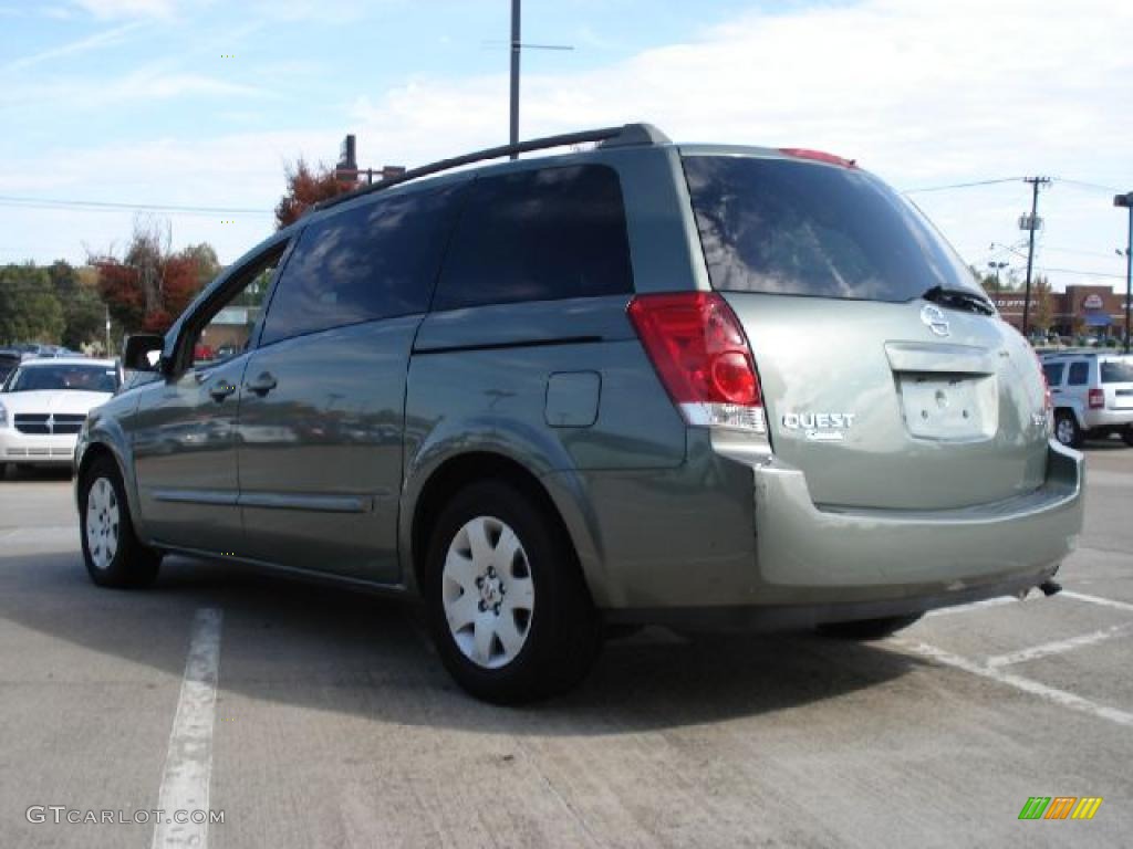 2005 Quest 3.5 S - Jade Green Metallic / Beige photo #5