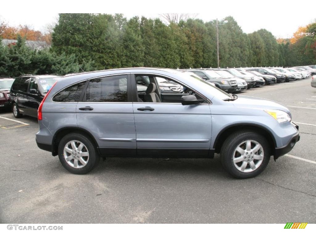Glacier Blue Metallic 2008 Honda CR-V EX 4WD Exterior Photo #39055948