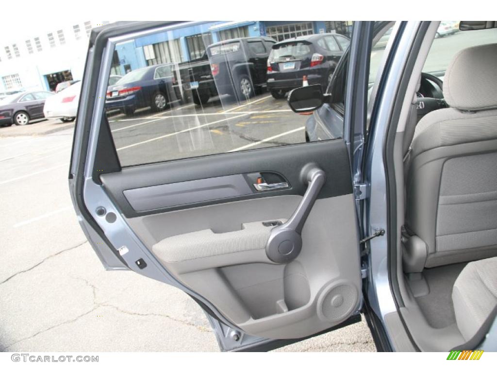 2008 Honda CR-V EX 4WD Gray Door Panel Photo #39056116