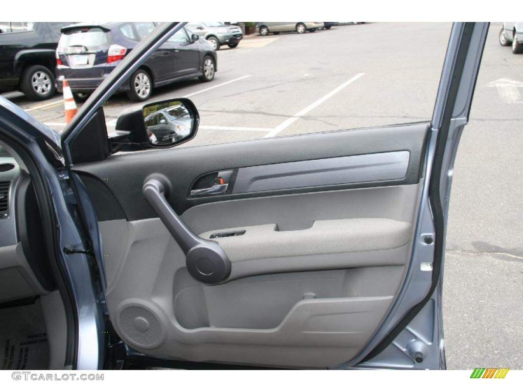 2008 Honda CR-V EX 4WD Gray Door Panel Photo #39056152