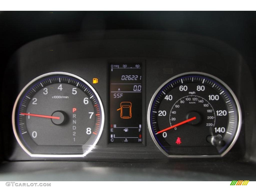 2008 Honda CR-V EX 4WD Gauges Photo #39056300