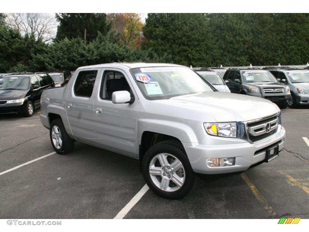 Billet Silver Metallic 2009 Honda Ridgeline RTL Exterior Photo #39056760