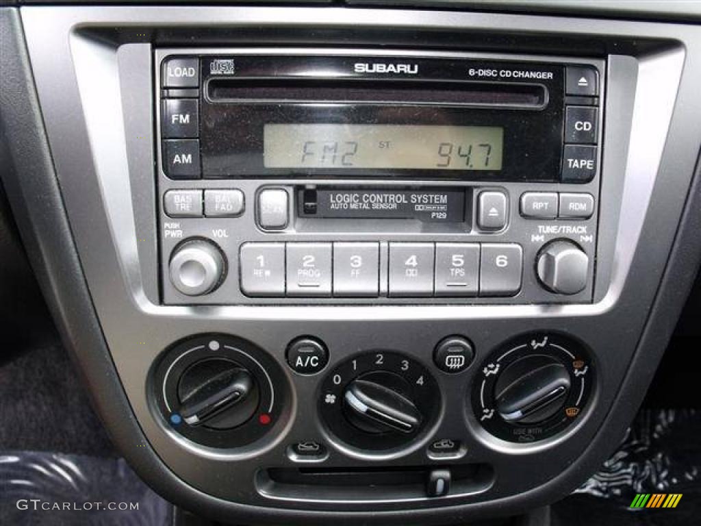 2004 Subaru Impreza WRX Sport Wagon Controls Photo #39056792