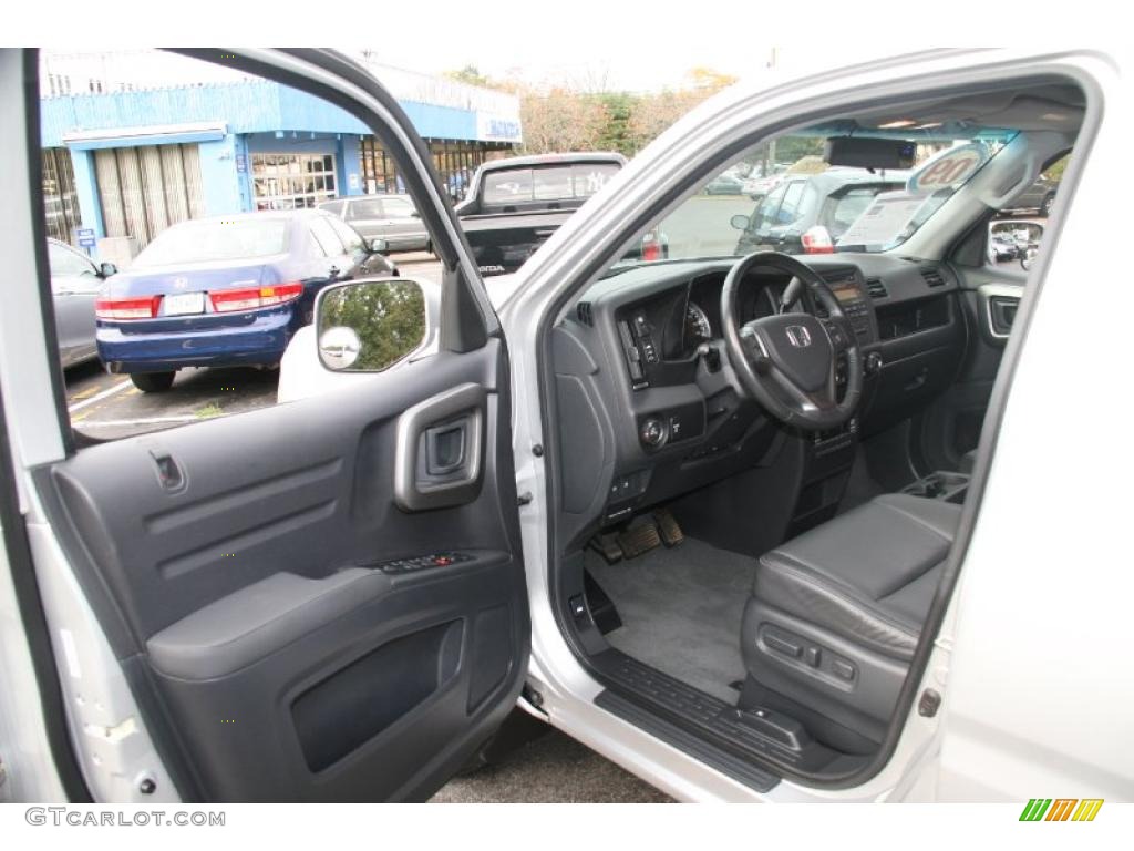 Black Interior 2009 Honda Ridgeline RTL Photo #39056888