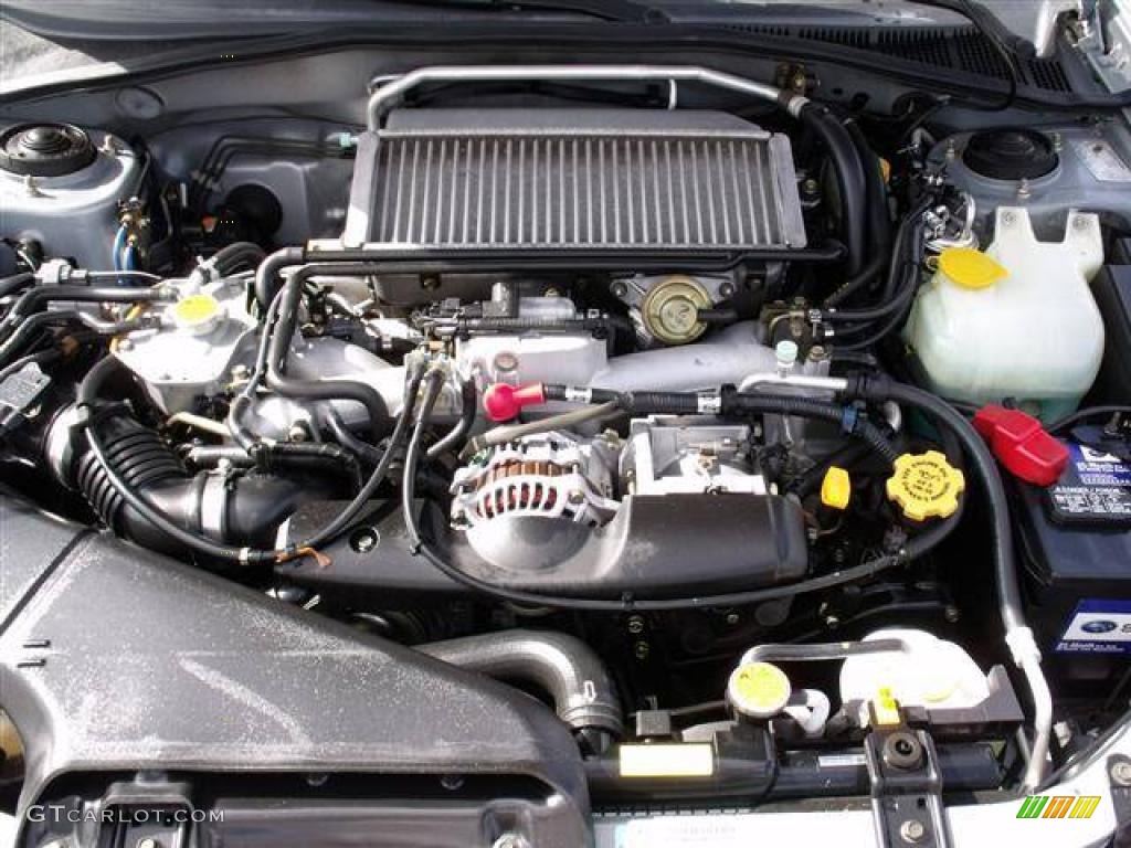2004 Subaru Impreza WRX Sport Wagon 2.0 Liter Turbocharged DOHC 16-Valve Flat 4 Cylinder Engine Photo #39056900
