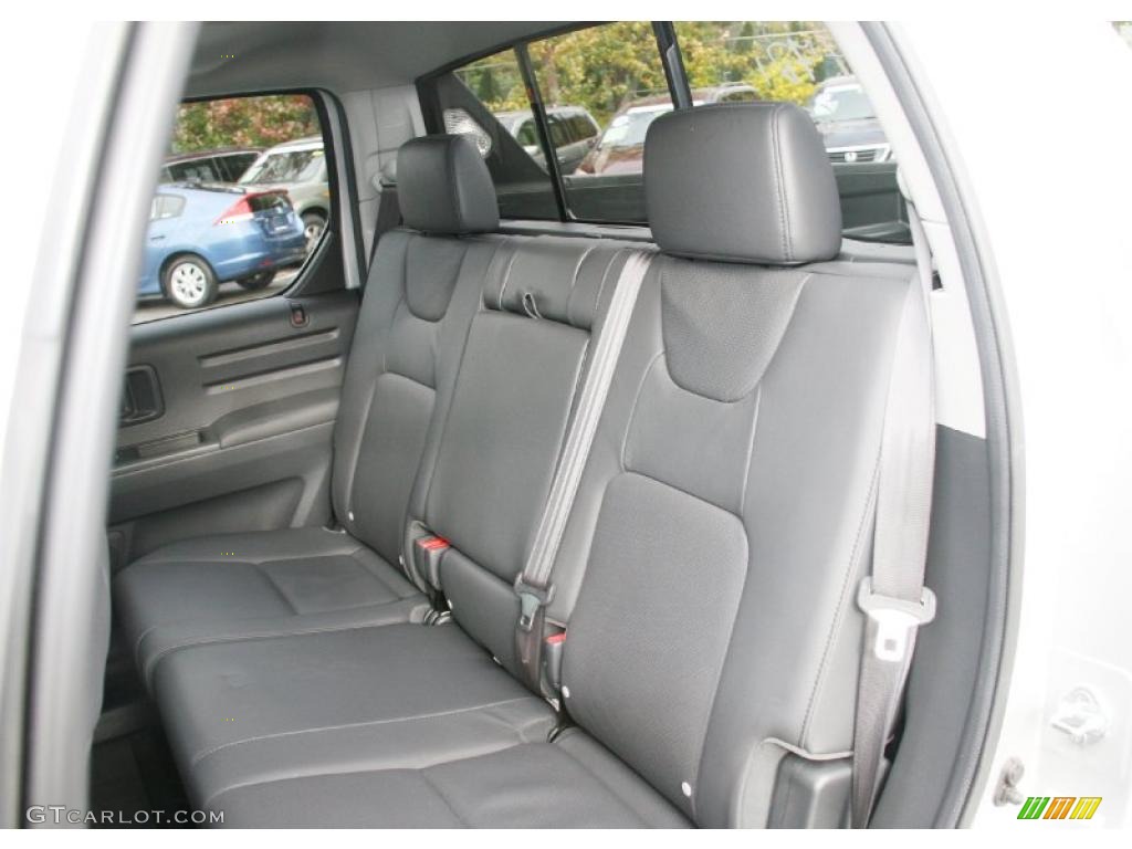 Black Interior 2009 Honda Ridgeline RTL Photo #39056948
