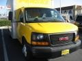 Yellow 2004 GMC Savana Cutaway 3500 Commercial Moving Truck