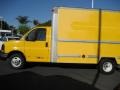Yellow - Savana Cutaway 3500 Commercial Moving Truck Photo No. 4