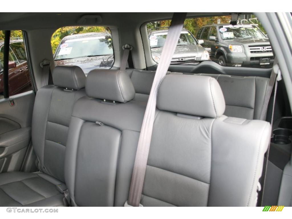 Gray Interior 2008 Honda Pilot EX-L 4WD Photo #39057380