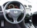 Black 2006 Honda Accord LX Coupe Steering Wheel