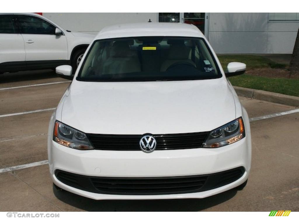 Candy White 2011 Volkswagen Jetta SE Sedan Exterior Photo #39058156
