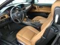 Saddle Brown/Black Prime Interior Photo for 2008 BMW 3 Series #39058336
