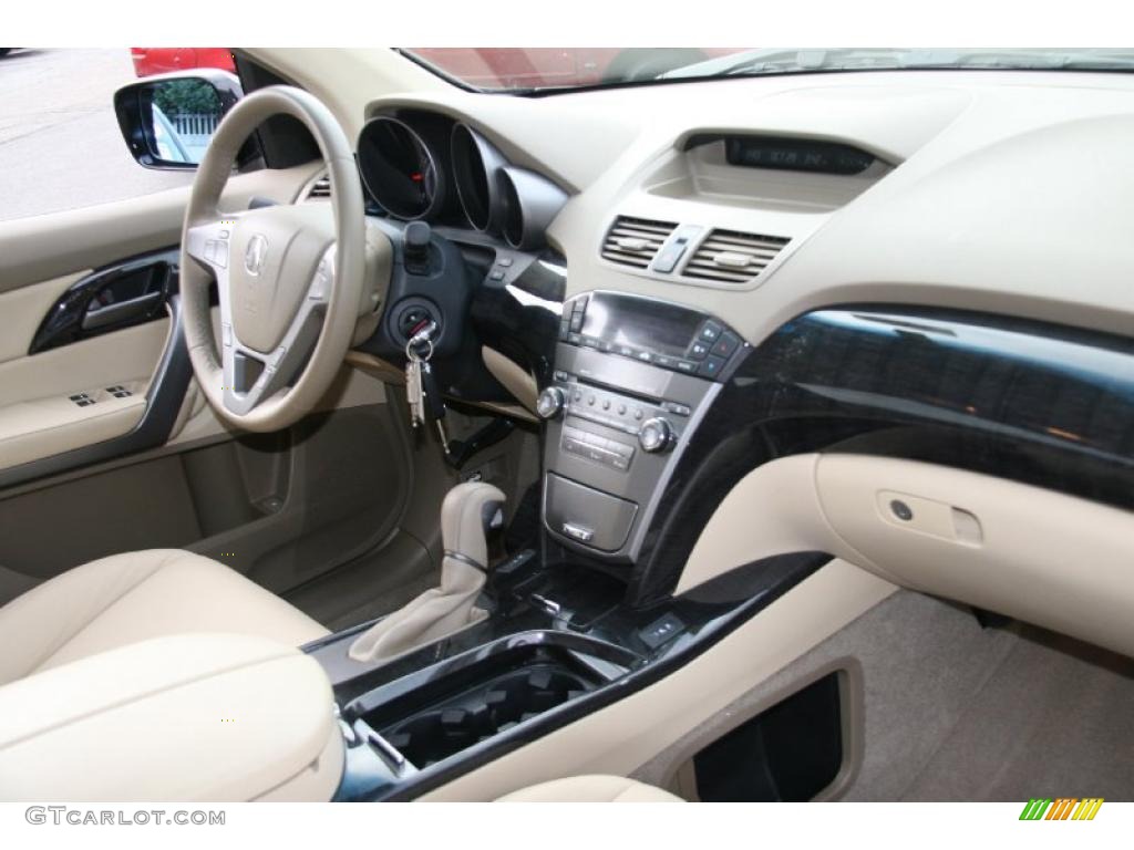 2009 Acura MDX Standard MDX Model Parchment Dashboard Photo #39058392
