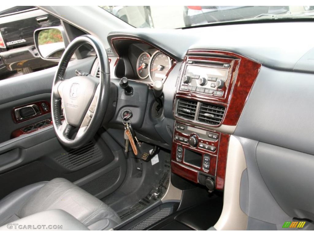 2008 Honda Pilot EX-L 4WD Gray Dashboard Photo #39058724