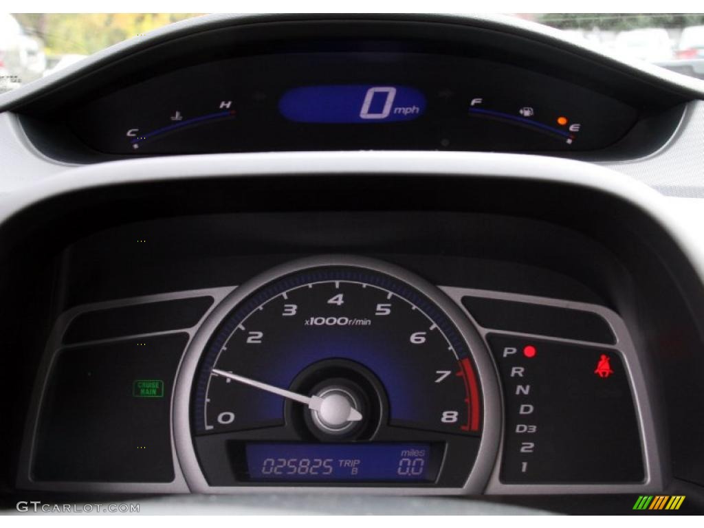 2008 Honda Civic LX Coupe Gauges Photo #39058932