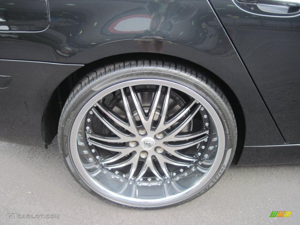 2008 7 Series 750Li Sedan - Azurite Black Metallic / Black photo #11