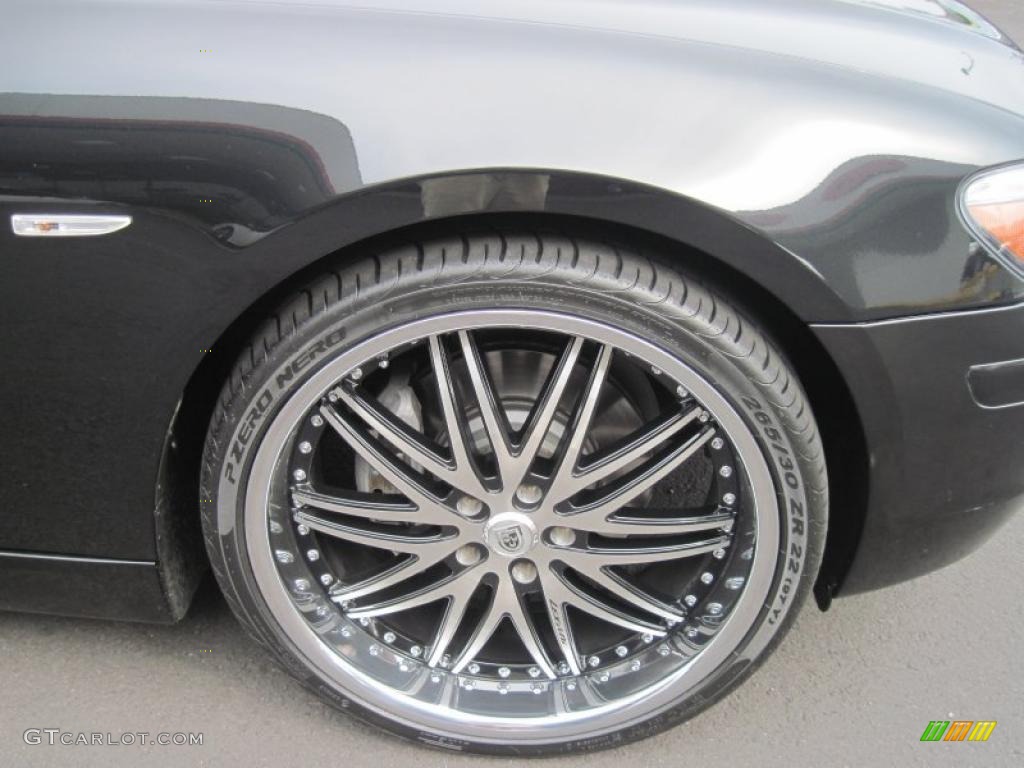 2008 7 Series 750Li Sedan - Azurite Black Metallic / Black photo #12