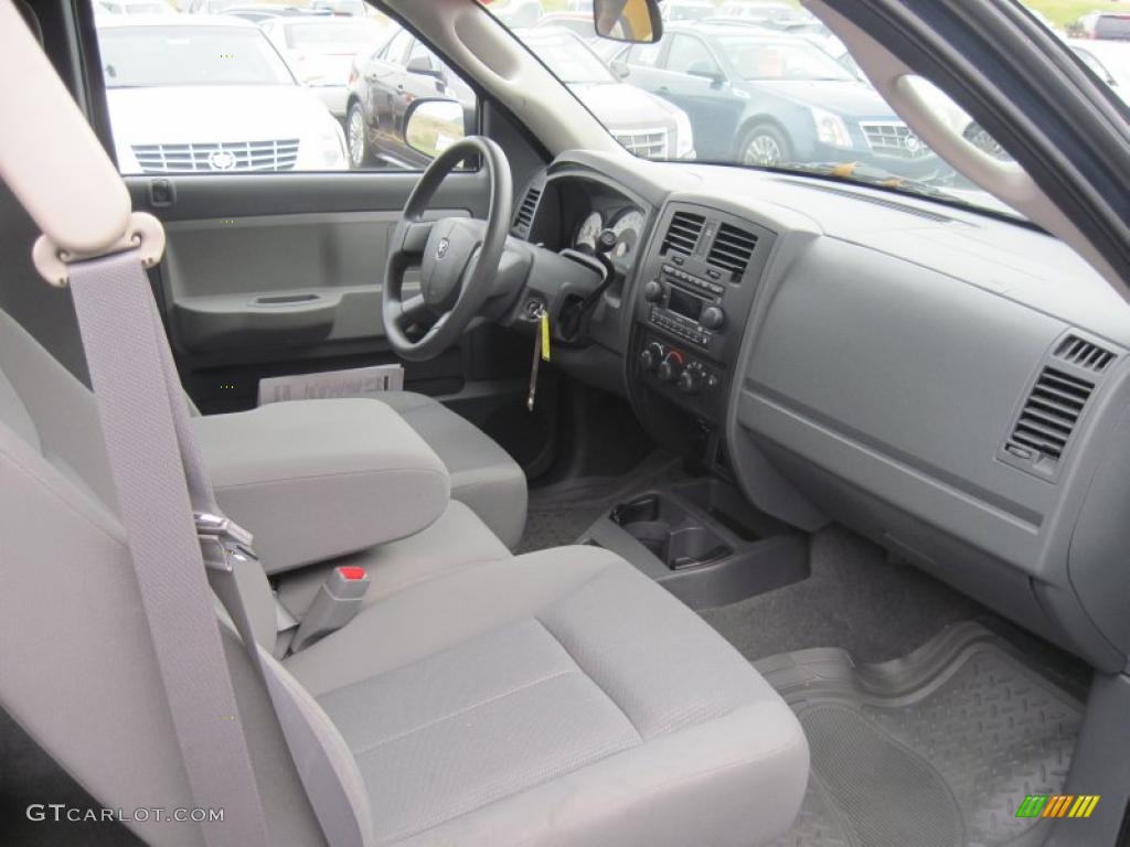 2006 Dodge Dakota ST Club Cab Medium Slate Gray Dashboard Photo #39060867