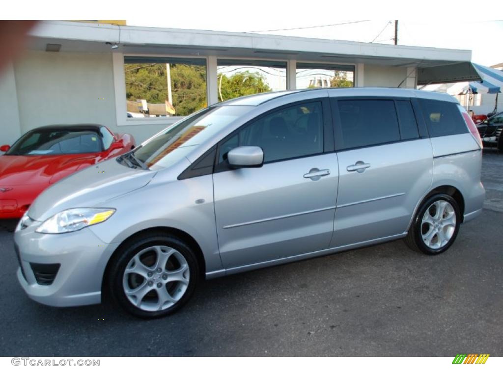 Sunlight Silver 2008 Mazda MAZDA5 Sport Exterior Photo #39061171
