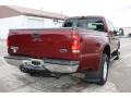 2005 Dark Toreador Red Metallic Ford F350 Super Duty XLT SuperCab Dually  photo #2