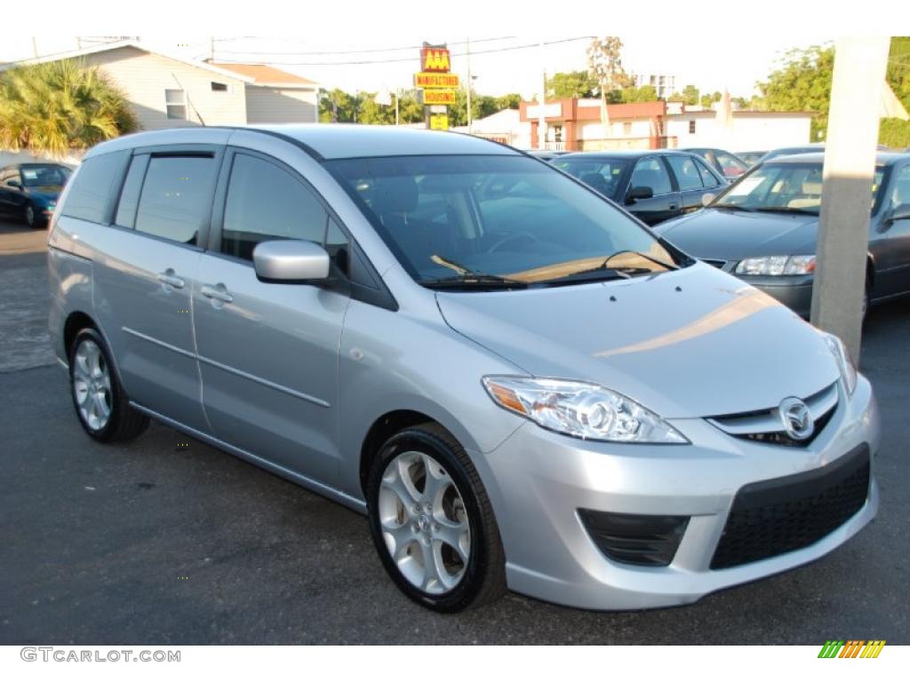 Sunlight Silver 2008 Mazda MAZDA5 Sport Exterior Photo #39061219