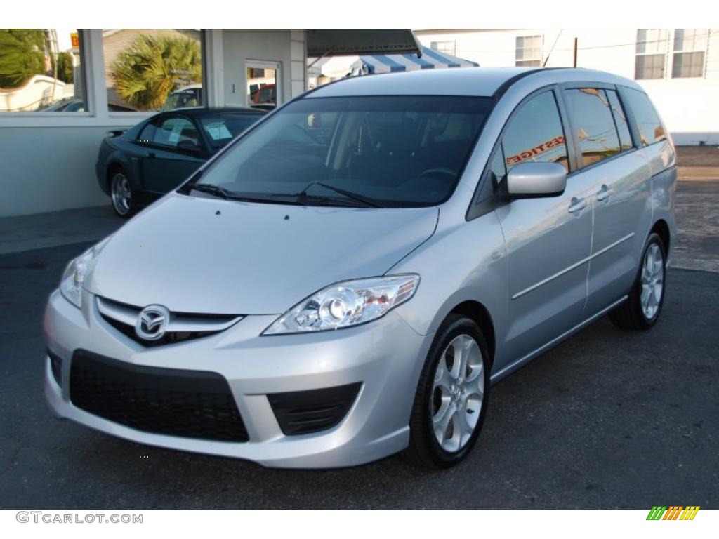 Sunlight Silver 2008 Mazda MAZDA5 Sport Exterior Photo #39061243