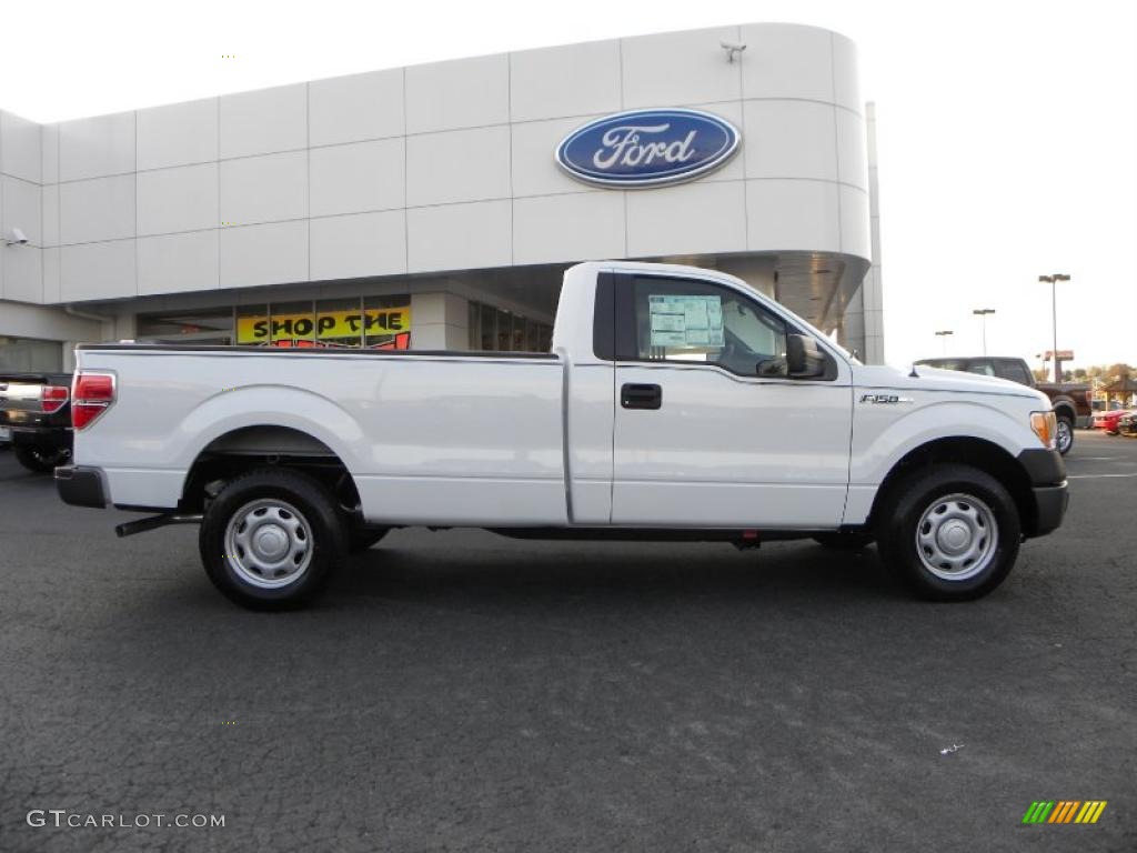 Oxford White 2010 Ford F150 XL Regular Cab Exterior Photo #39061267
